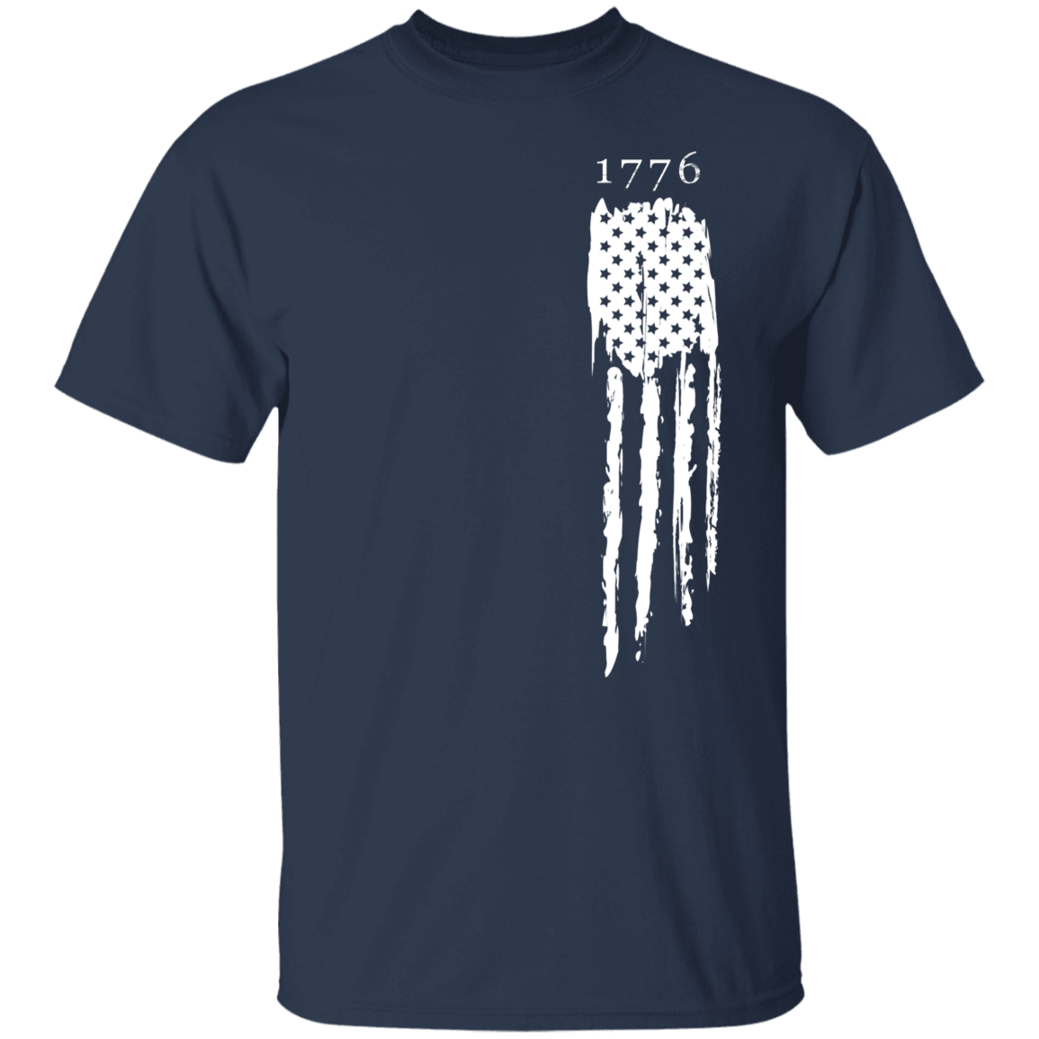 1776 American Flag T Shirt - Unisex