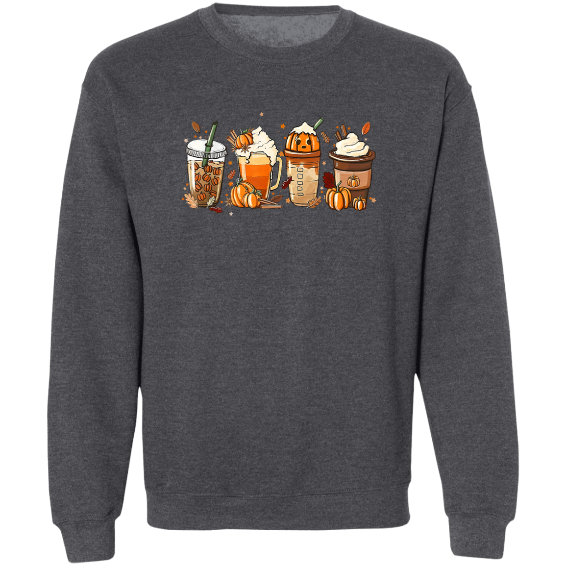 Fall Coffee Pullover Sweatshirt - Unisex