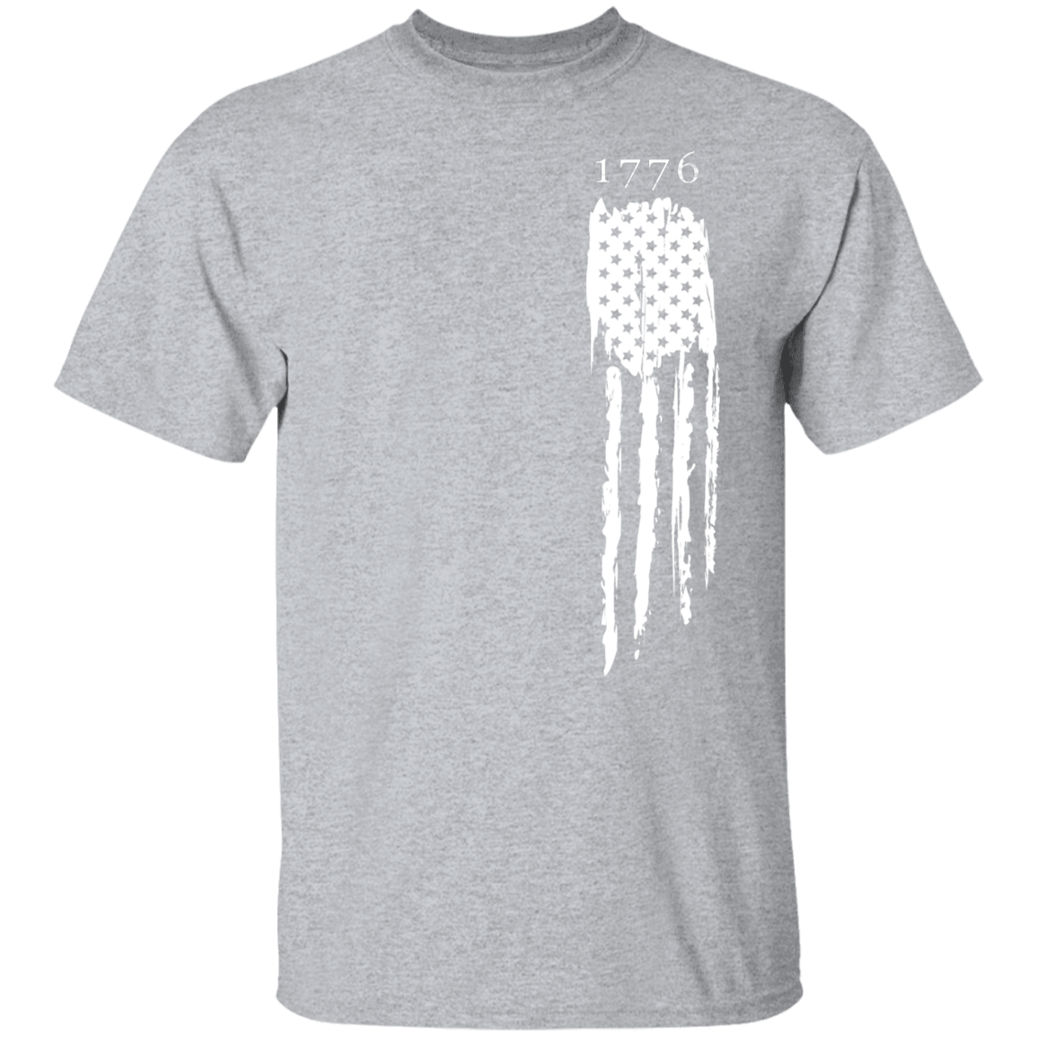 1776 American Flag T Shirt - Unisex