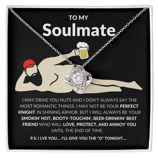 To My Soulmate | Best Friend | Love Knot Necklace