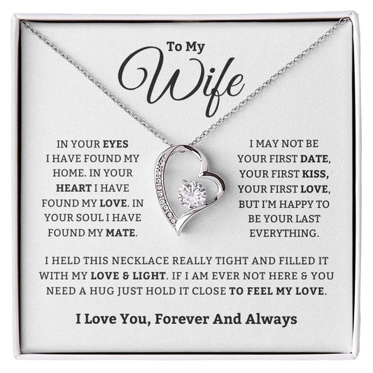 To My Wife | In Your Eyes | Forever Love Necklace