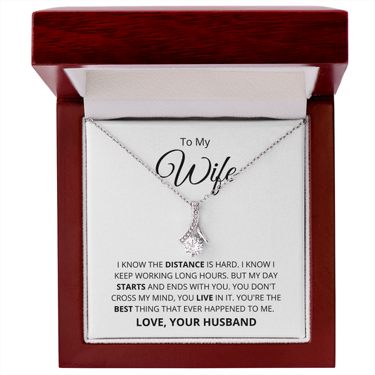 To Wife | You're the Best Thing | Alluring Beauty Necklace