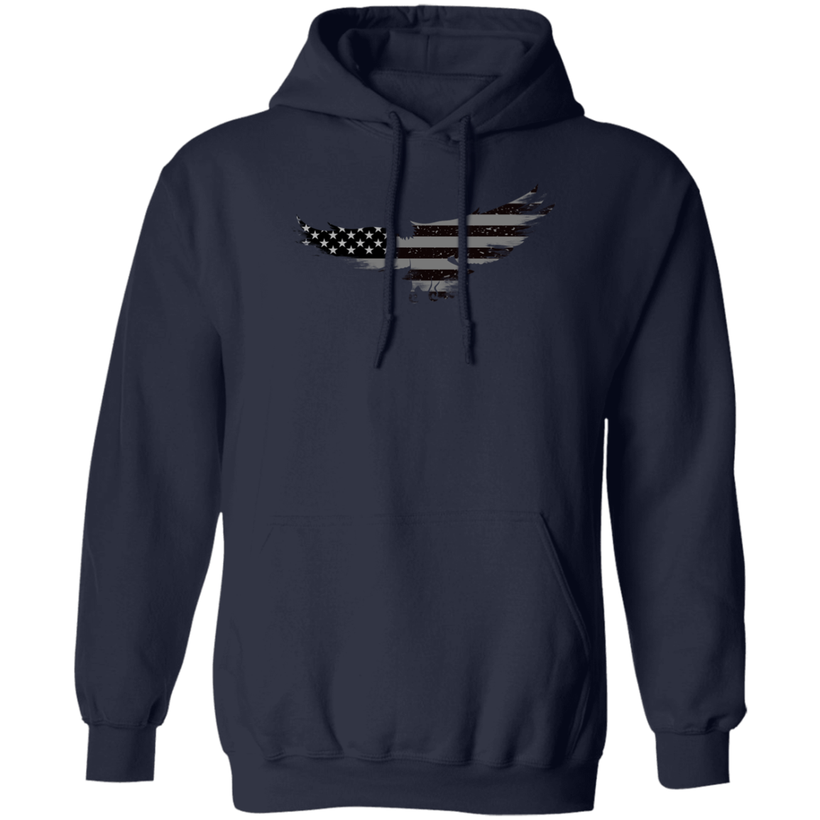 USA Eagle Flag Pullover Hoodie - Unisex