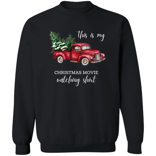 Christmas Movie Shirt - Crewneck Pullover Sweatshirt