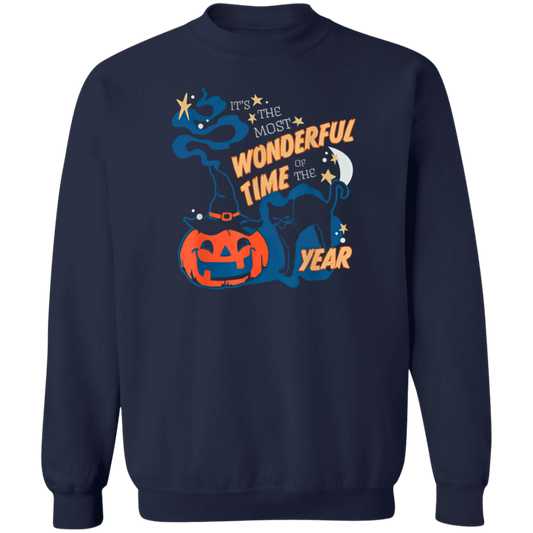 It's the Most Wonderful Time Halloween Pullover Sweatshirt - Unisex