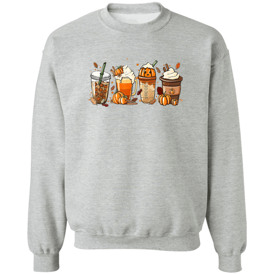 Fall Coffee Pullover Sweatshirt - Unisex