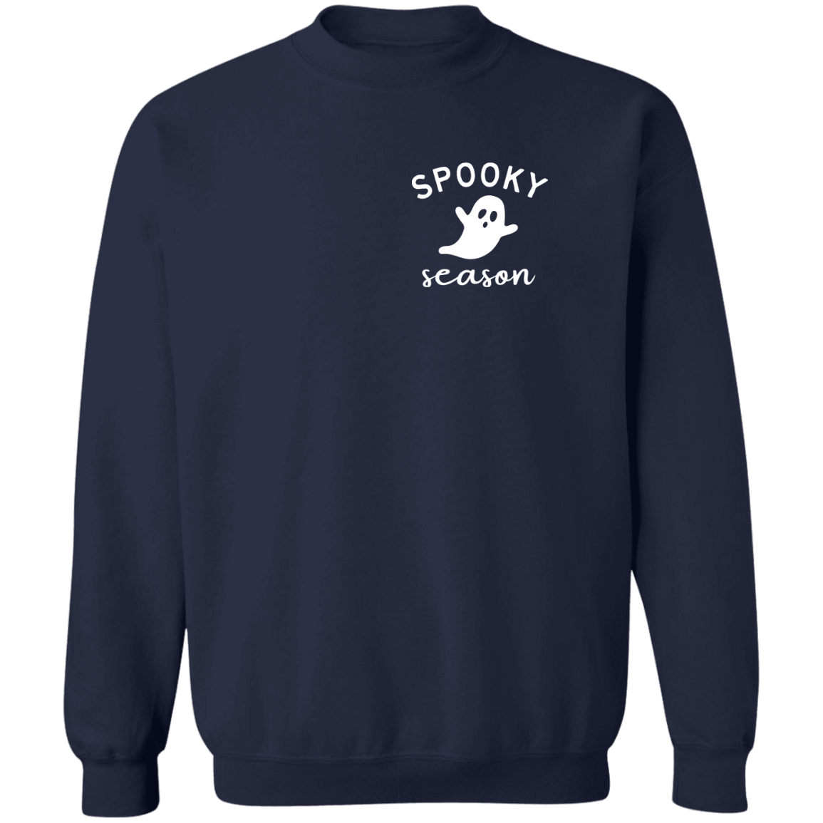 Spooky Season Ghost Pullover Sweatshirt - Unisex