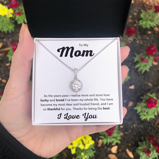 To Mom | Lucky & Loved | Eternal Hope Necklace