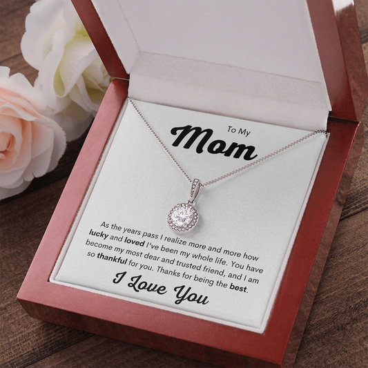 To Mom | Lucky & Loved | Eternal Hope Necklace
