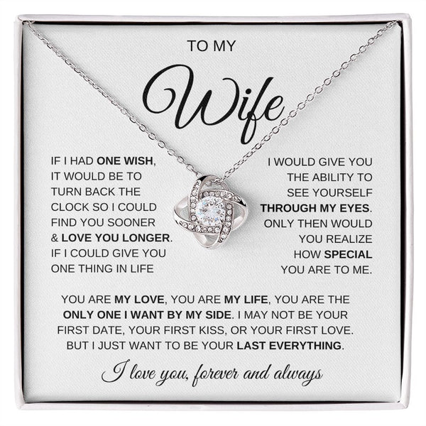 Rakva To My Wife Necklace Gift You Are My Happiness Gift To My Wife Necklace  CLN17115 Rhodium Zircon Sterling Silver Pendant Set Price in India - Buy  Rakva To My Wife Necklace