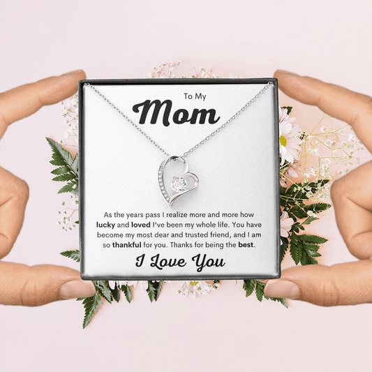 To Mom | Lucky & Loved | Forever Love Necklace