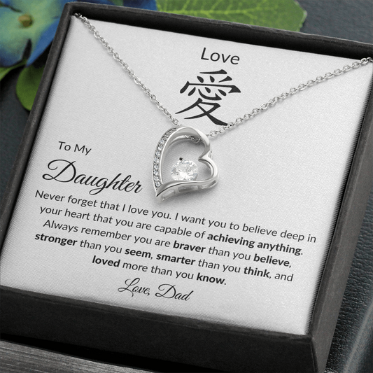 To Daughter | Love | Forever Love Necklace