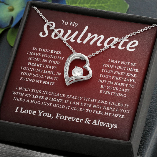 To My Soulmate | In Your Soul | Forever Love Necklace