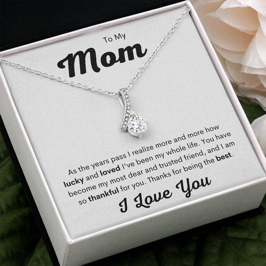 To Mom | Lucky & Loved | Alluring Beauty Necklace